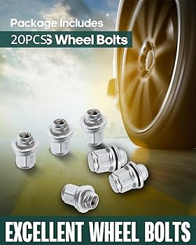 Nathu( ✌︎'ω')✌︎  Amazon.com: Mysttoo M12x1.25 Chrome Wheel Lug Stud Nut Set